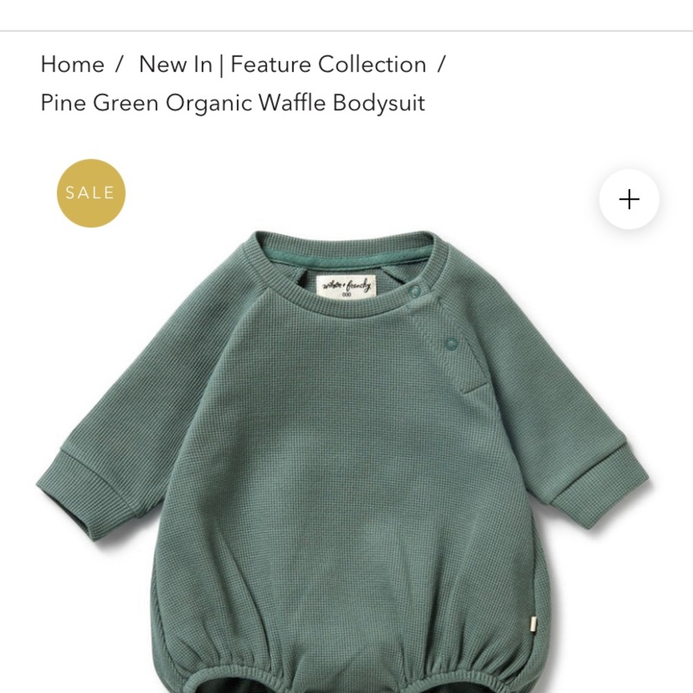 Wilson+Frenchy Waffle Bodysuit